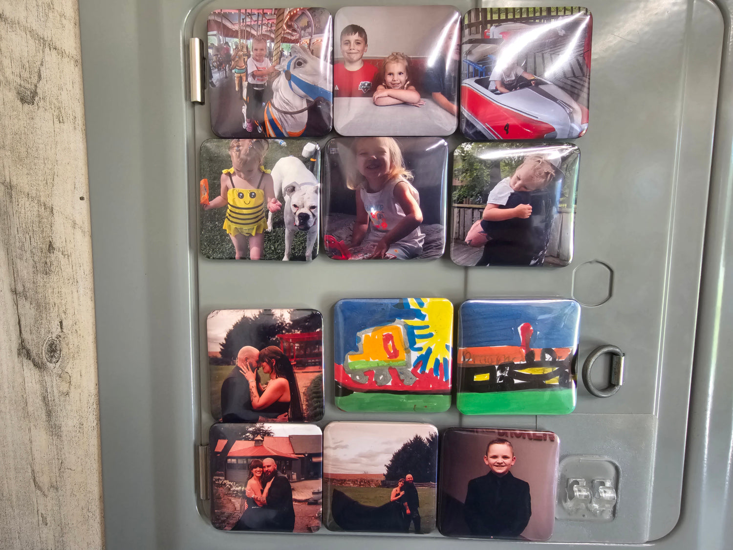 Custom photo magnets