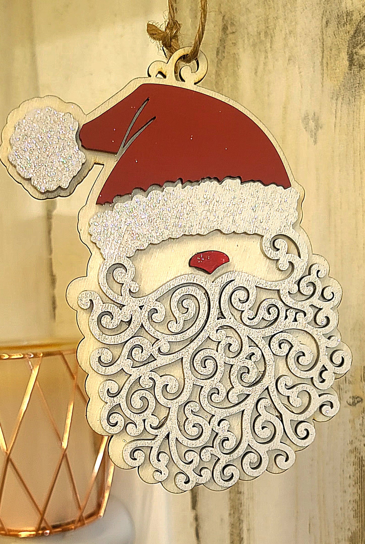 Santa ornament