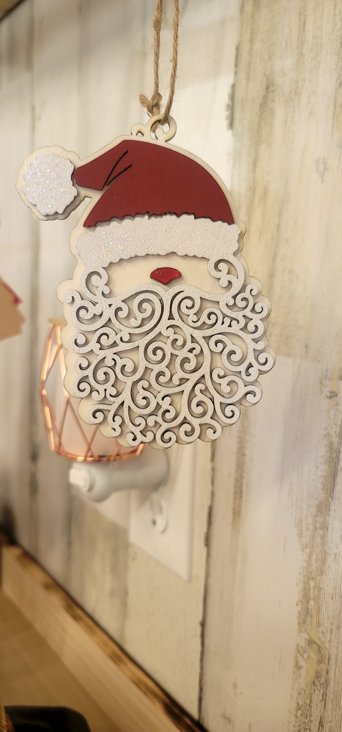 Santa ornament