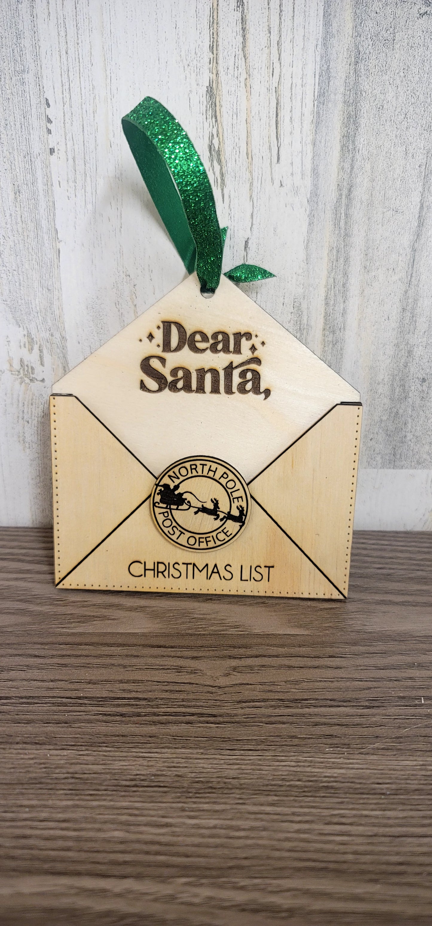 Dear Santa christmas list holder