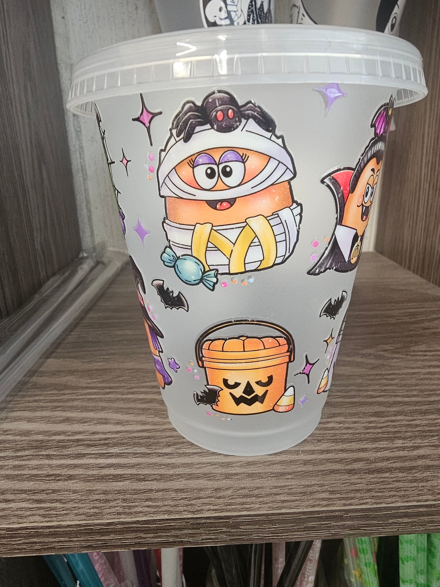 Halloween nugget cup