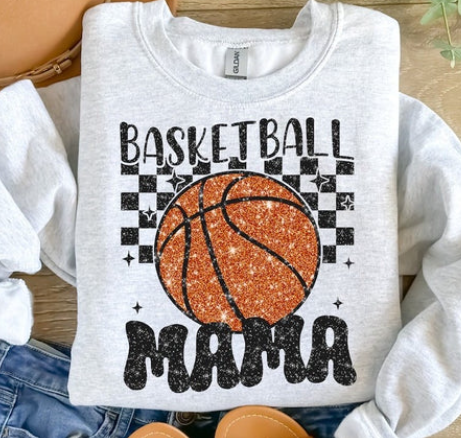 BASKETBALL MAMA CHECKERED