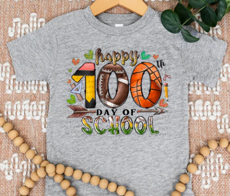 100 DAYS OF SCHOOL FOOTBALL AND BASKETBALL