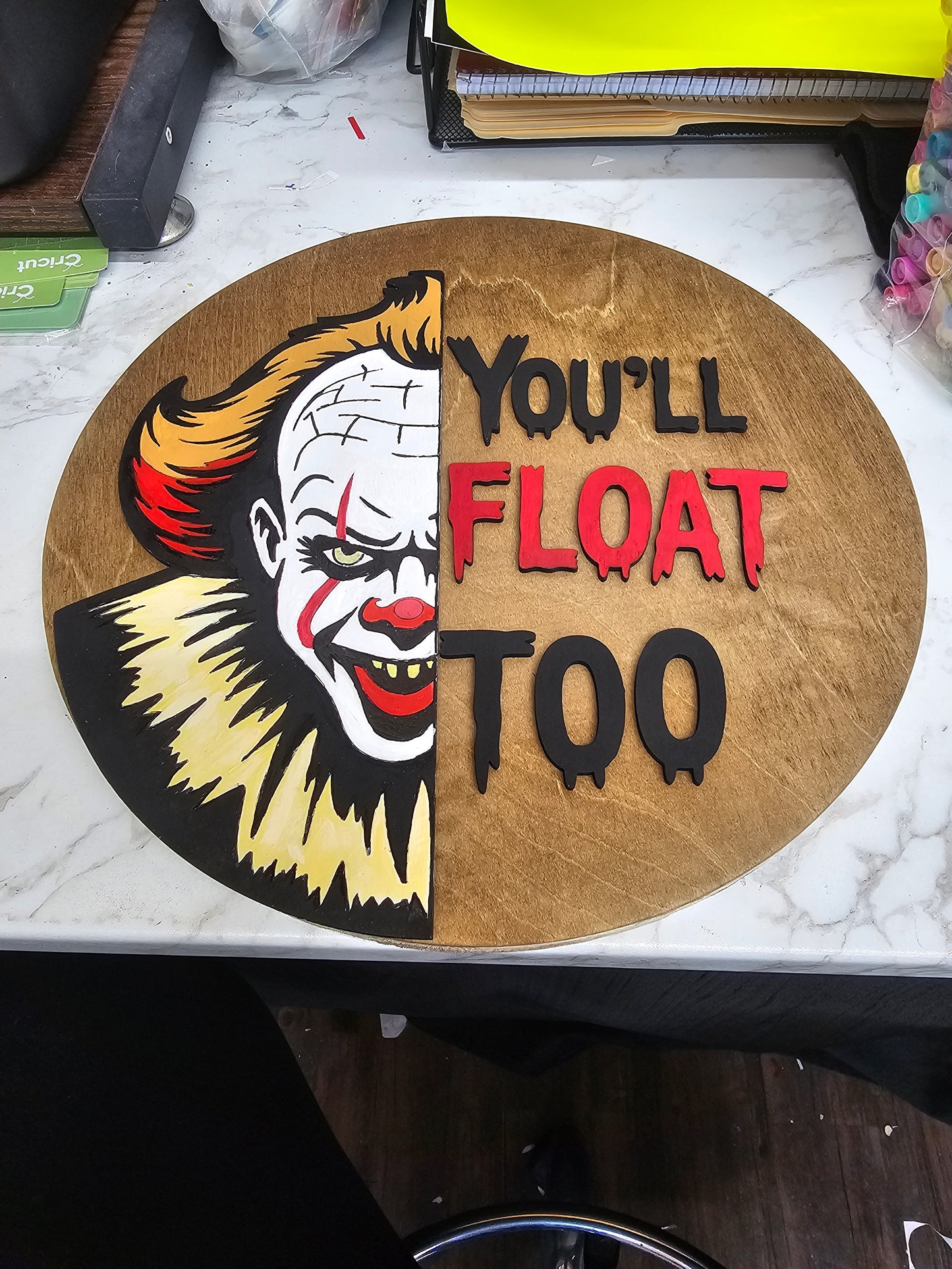 You'll float too