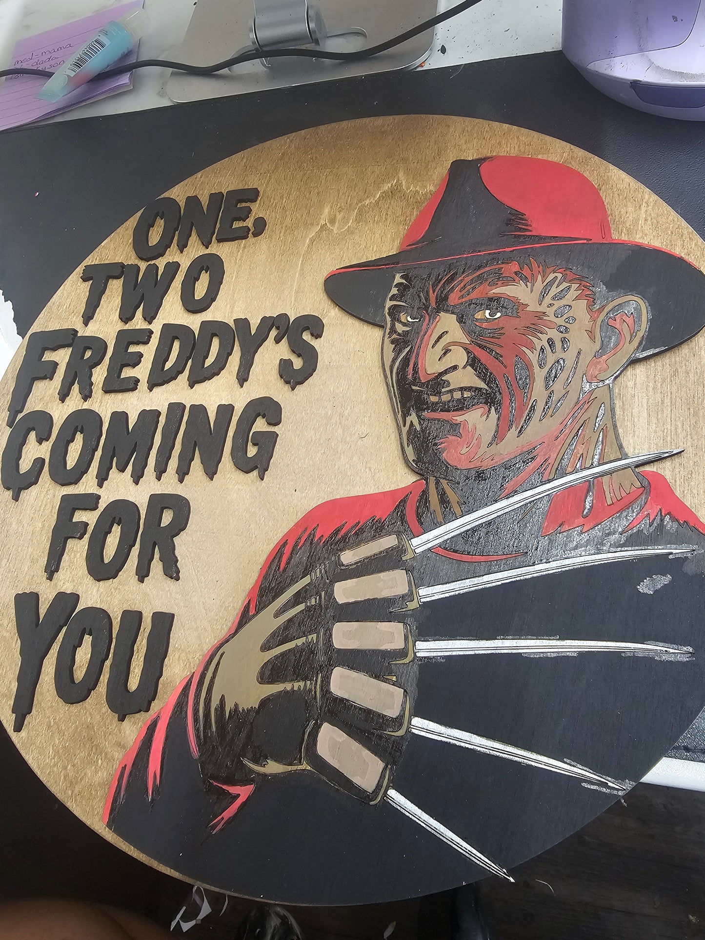 ONE, TWO FREDDY'S COMING FOR YOU
