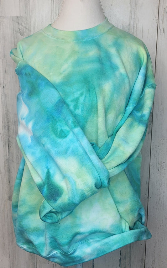 Aquamarine Ice Dye